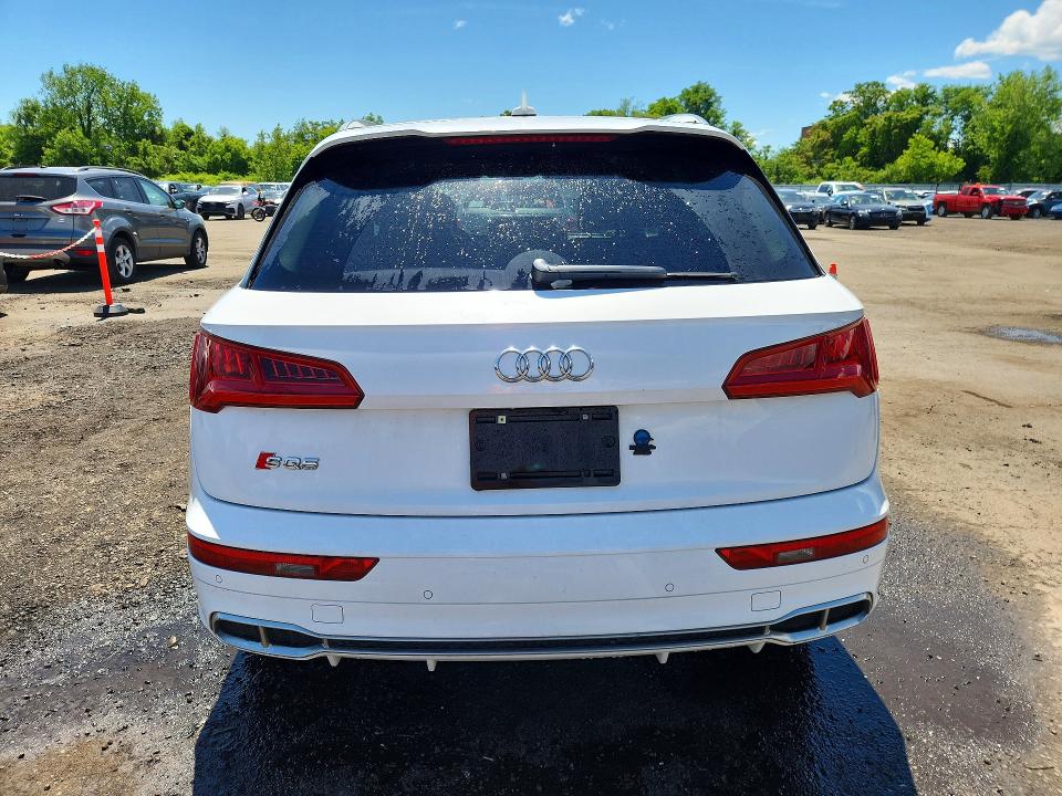Продажа на аукционе авто 2018 Audi Sq5, vin: WA1A4AFY6J2210050, номер лота: 55604036