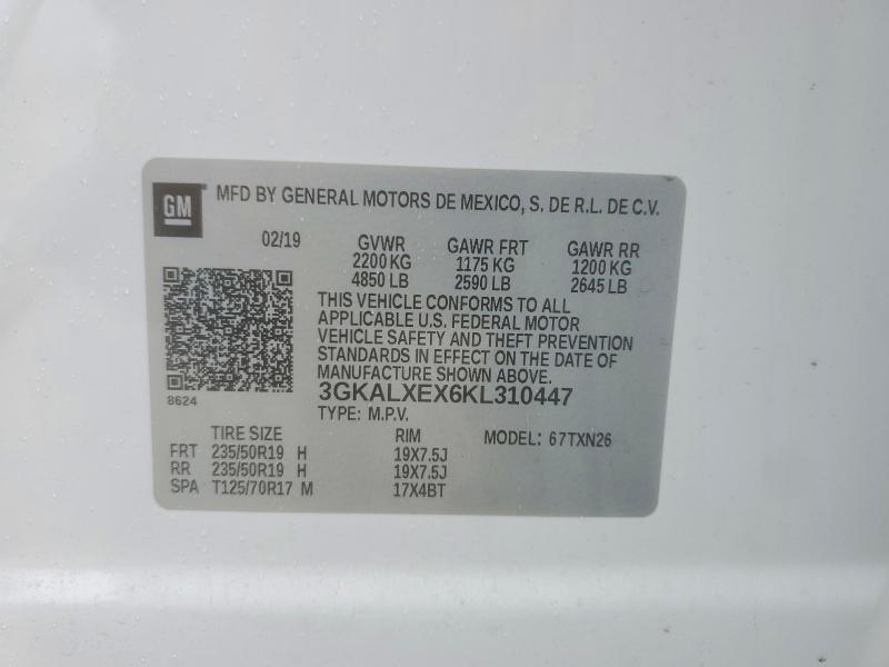 Продажа на аукционе авто 2019 Gmc Terrain, vin: 3GKALXEX6KL310447, номер лота: 50606636