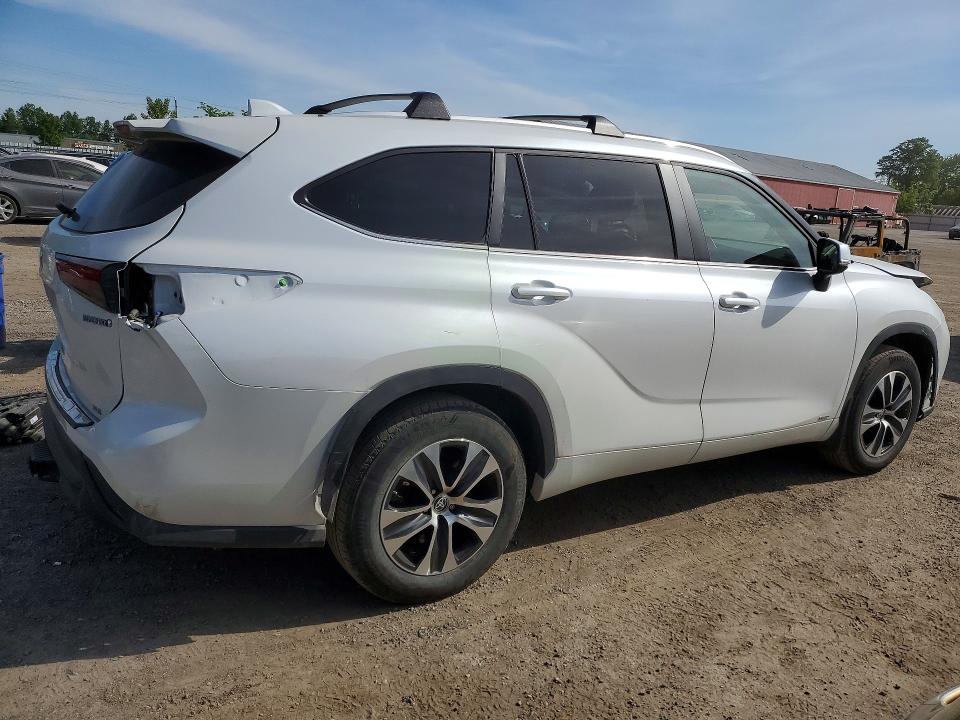 2023 Toyota Highlander Hybrid მანქანა იყიდება აუქციონზე, vin: 5TDKBRCH7PS136657, აუქციონის ნომერი: 55647726