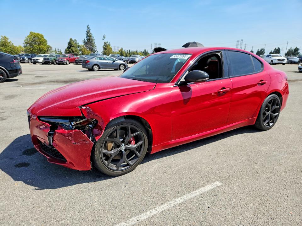 Продаж на аукціоні авто 2020 Alfa Romeo Giulia, vin: ZARFAMAN0L7635598, номер лоту: 55472096