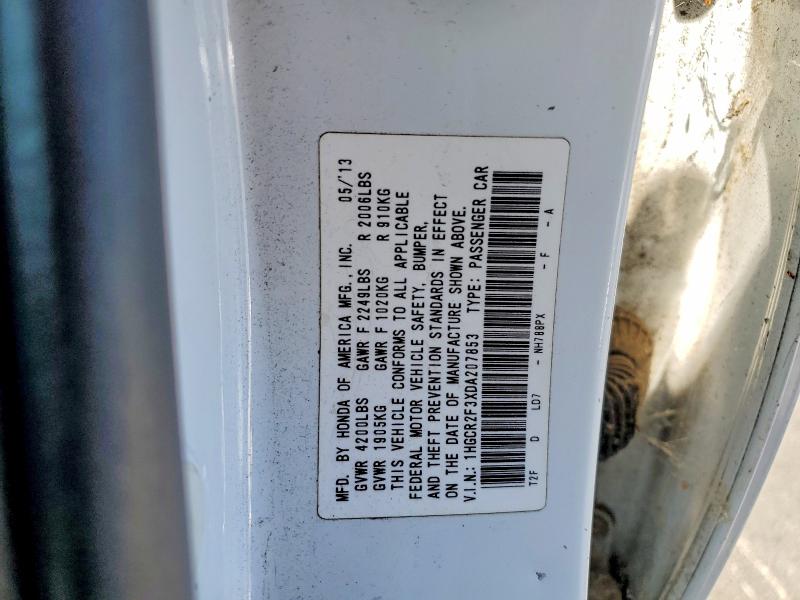 Продаж на аукціоні авто 2013 Honda Accord, vin: 1HGCR2F3XDA207853, номер лоту: 55581086