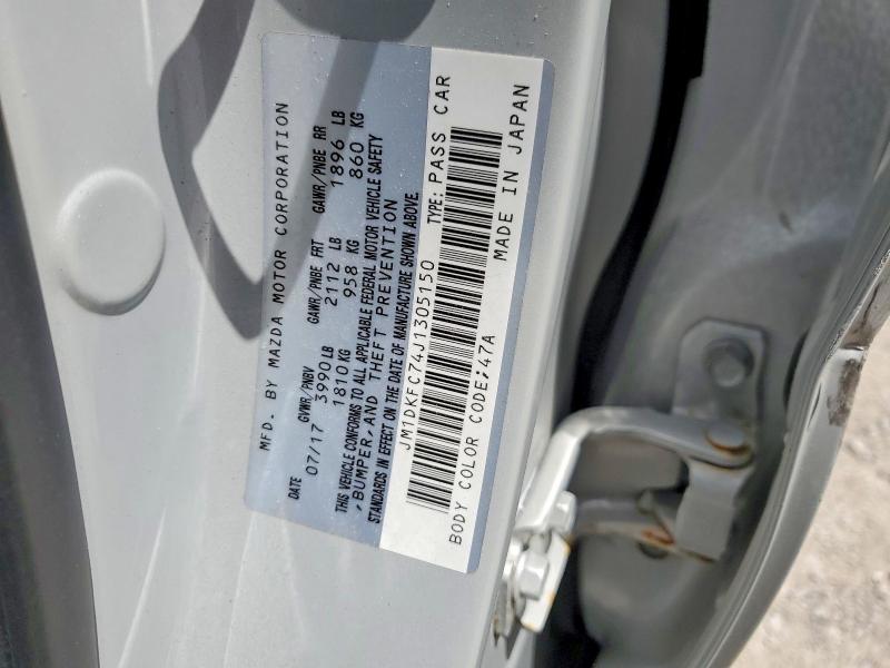 57764036 :رقم المزاد ، JM1DKFC74J1305150 vin ، 2018 Mazda Cx-3 مزاد بيع