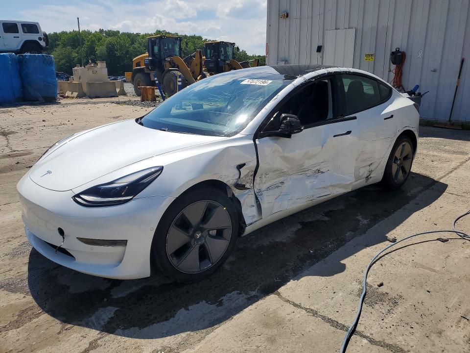 2021 Tesla Model 3 მანქანა იყიდება აუქციონზე, vin: 5YJ3E1EA2MF031019, აუქციონის ნომერი: 57672196