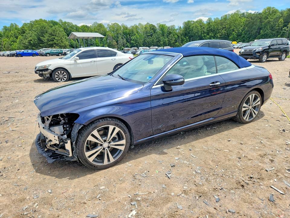 58660396 :رقم المزاد ، WDDWK4JBXHF494863 vin ، 2017 Mercedes-benz C مزاد بيع