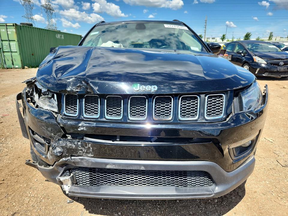 57249876 :رقم المزاد ، 3C4NJDBB1MT544069 vin ، 2021 Jeep Compass مزاد بيع