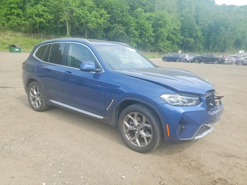 Продаж на аукціоні авто 2022 Bmw X3, vin: 5UX53DP01N9J37525, номер лоту: 56800656
