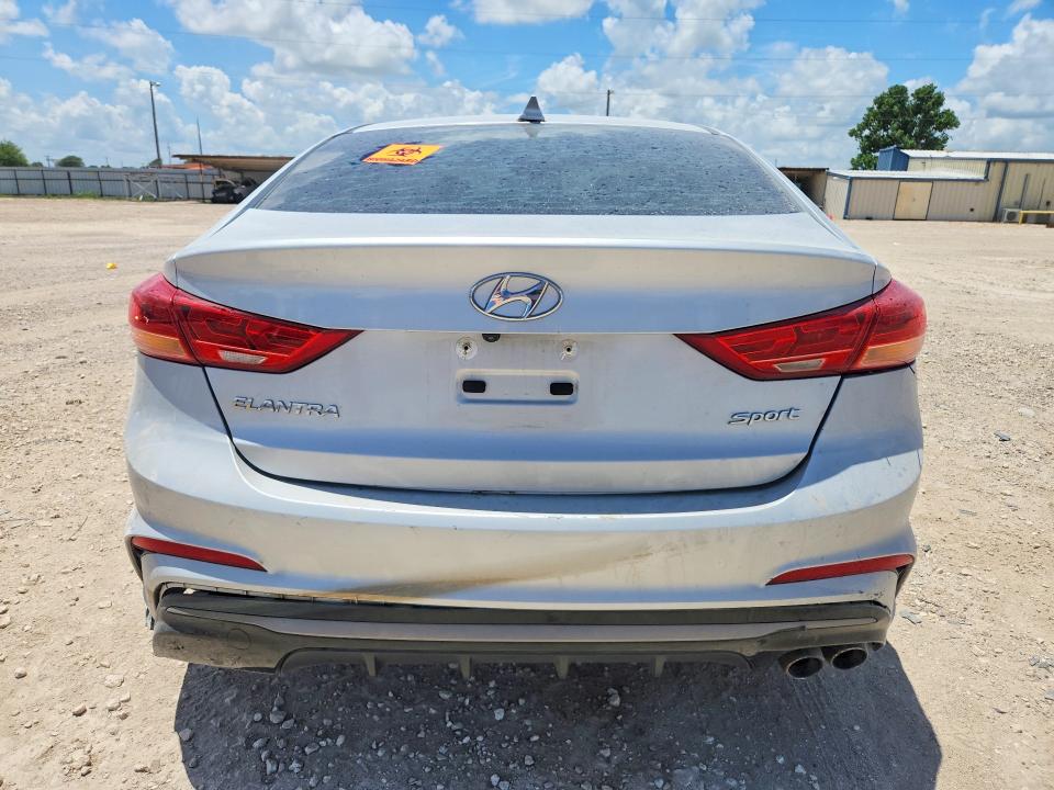 2018 Hyundai Elantra მანქანა იყიდება აუქციონზე, vin: KMHD04LB7JU522927, აუქციონის ნომერი: 57310886
