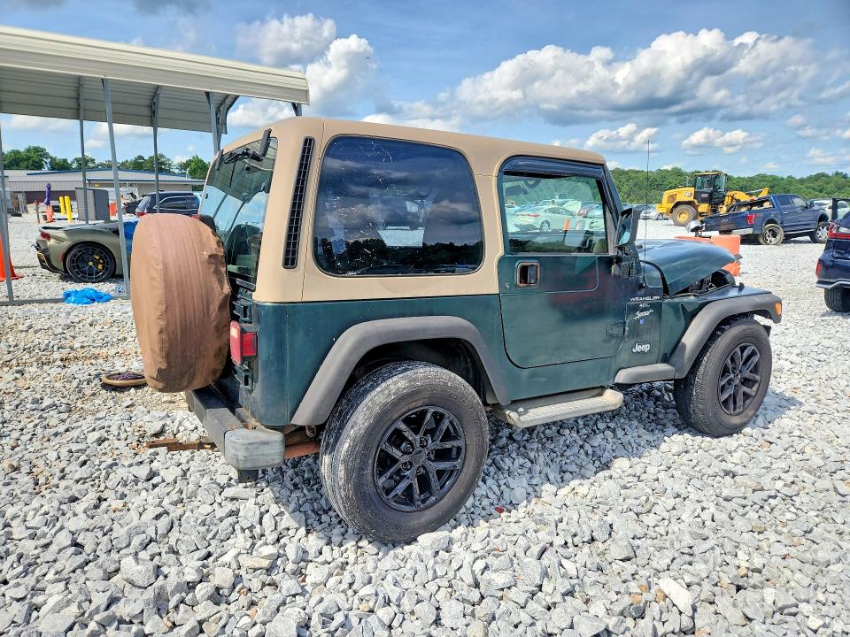 58355496 :رقم المزاد ، 1J4FA49S91P367646 vin ، 2001 Jeep Wrangler / Tj مزاد بيع
