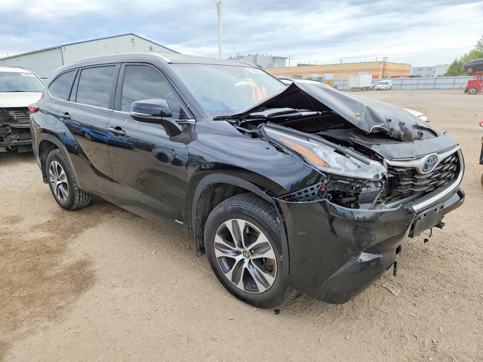 58488966 :رقم المزاد ، 5TDKBRCH4PS570115 vin ، 2023 Toyota Highlander Hybrid مزاد بيع