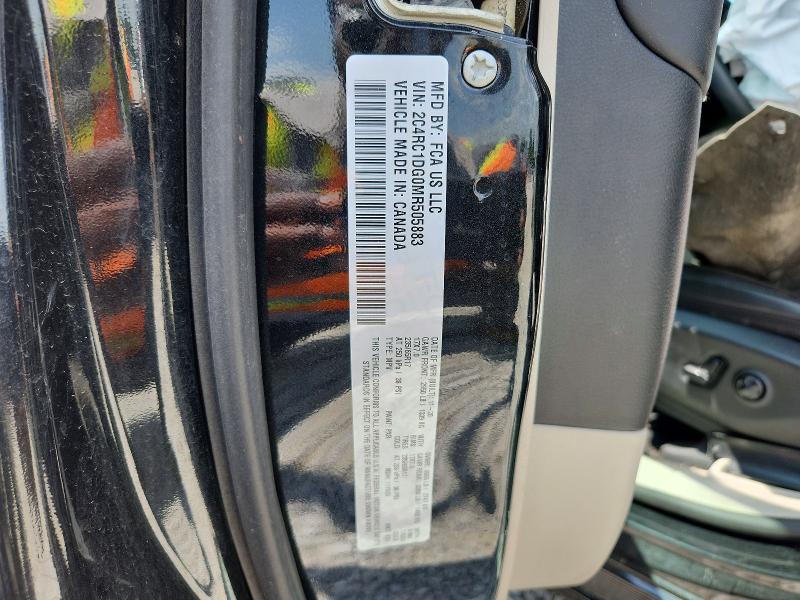 Продажа на аукционе авто 2021 Chrysler Voyager, vin: 2C4RC1DG0MR505883, номер лота: 58713716