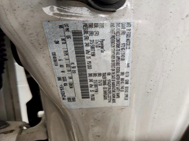 Продаж на аукціоні авто 2014 Ford Focus, vin: 1FADP3N25EL237314, номер лоту: 57541846