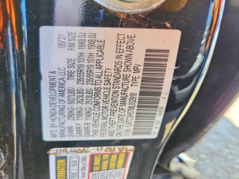 Aukcja sprzedaży 2021 Acura Rdx, vin: 5J8TC2H57ML032918, numer aukcji: 57142766
