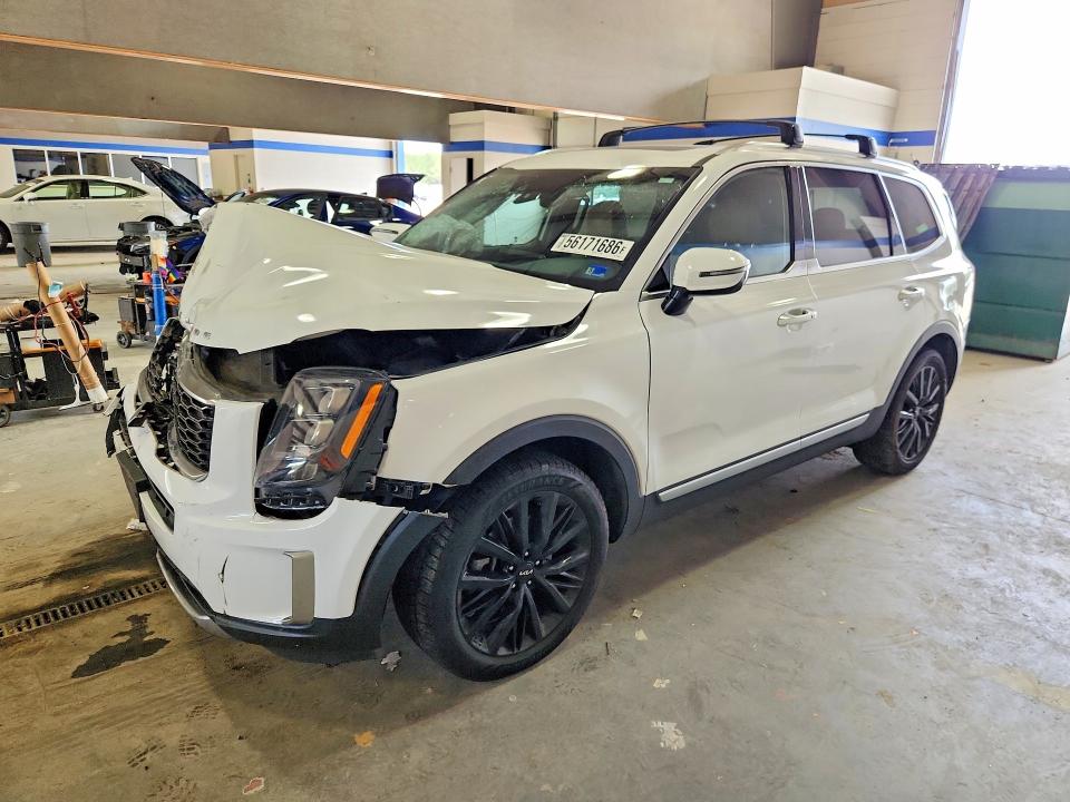 2022 Kia Telluride მანქანა იყიდება აუქციონზე, vin: 5XYP54HC6NG281406, აუქციონის ნომერი: 56171686