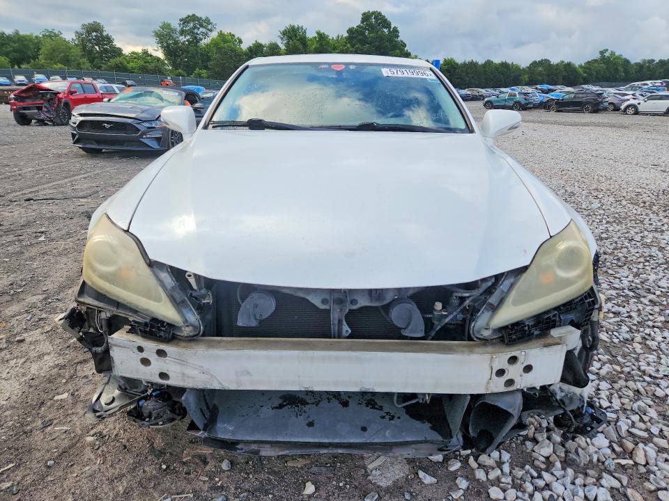 Aukcja sprzedaży 2012 Lexus Is, vin: JTHBF5C27C5163669, numer aukcji: 57919996