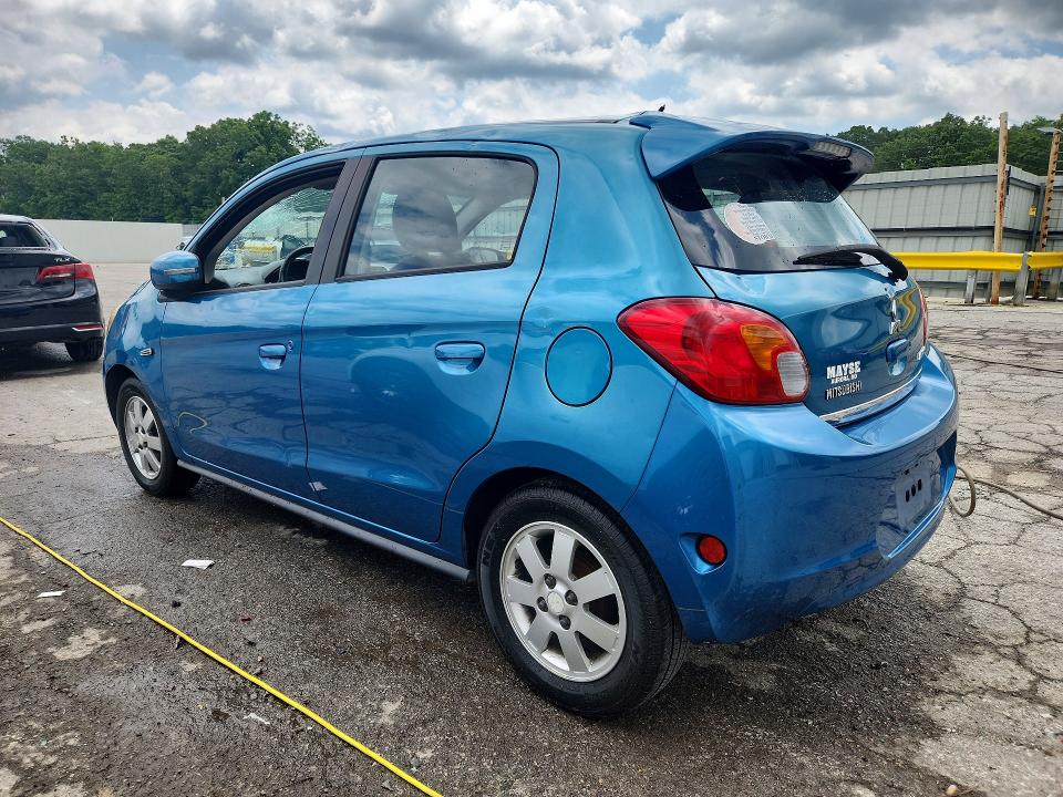 2015 Mitsubishi Mirage მანქანა იყიდება აუქციონზე, vin: ML32A4HJ5FH042431, აუქციონის ნომერი: 55797806