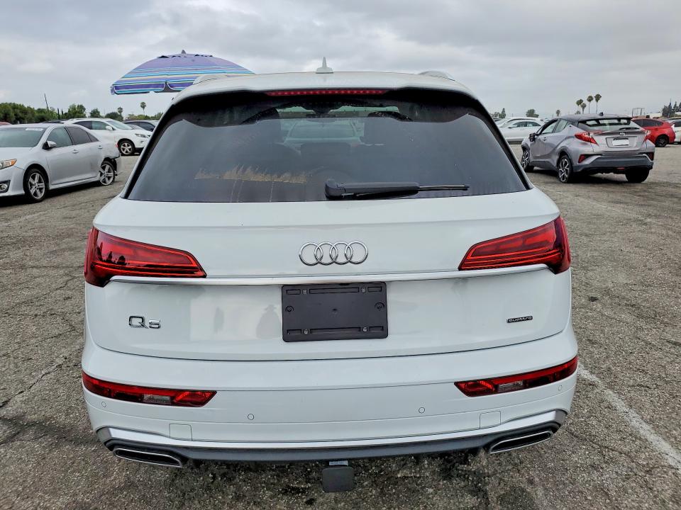 59017796 :رقم المزاد ، WA1EAAFY2P2153378 vin ، 2023 Audi Q5 مزاد بيع