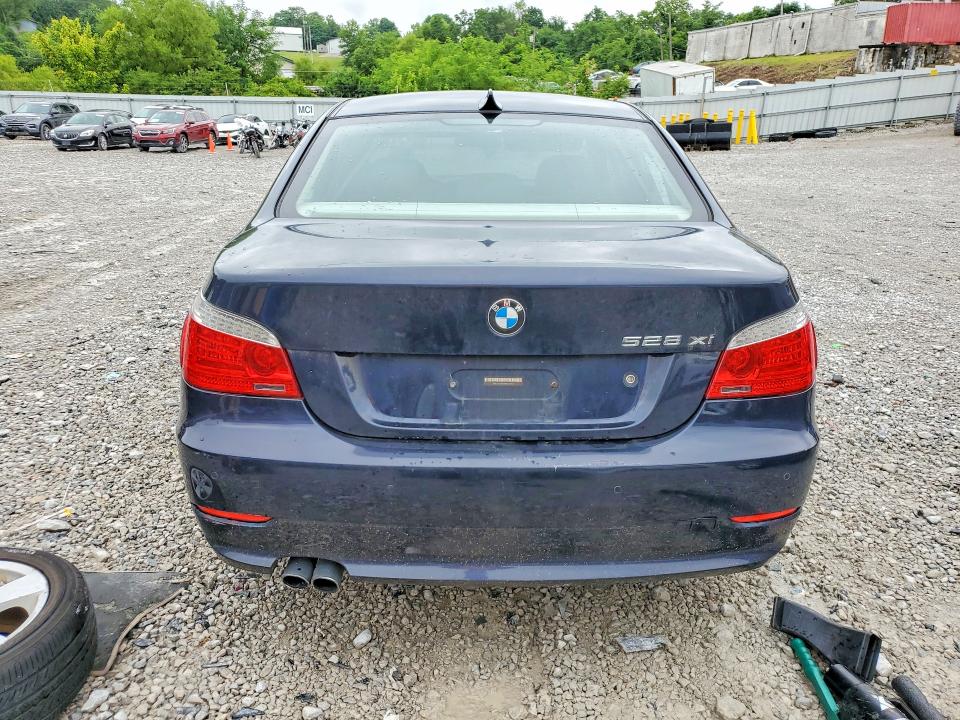 2008 Bmw 528 მანქანა იყიდება აუქციონზე, vin: WBANV13588BZ45165, აუქციონის ნომერი: 58866386