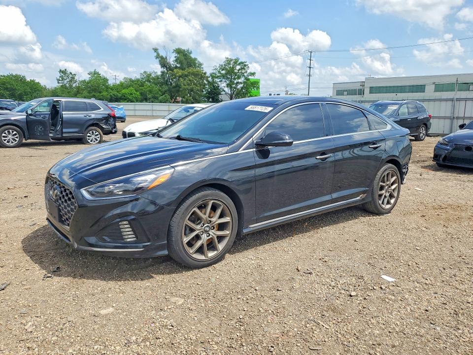 Продажа на аукционе авто 2018 Hyundai Sonata, vin: 5NPE34AB7JH725765, номер лота: 56817126