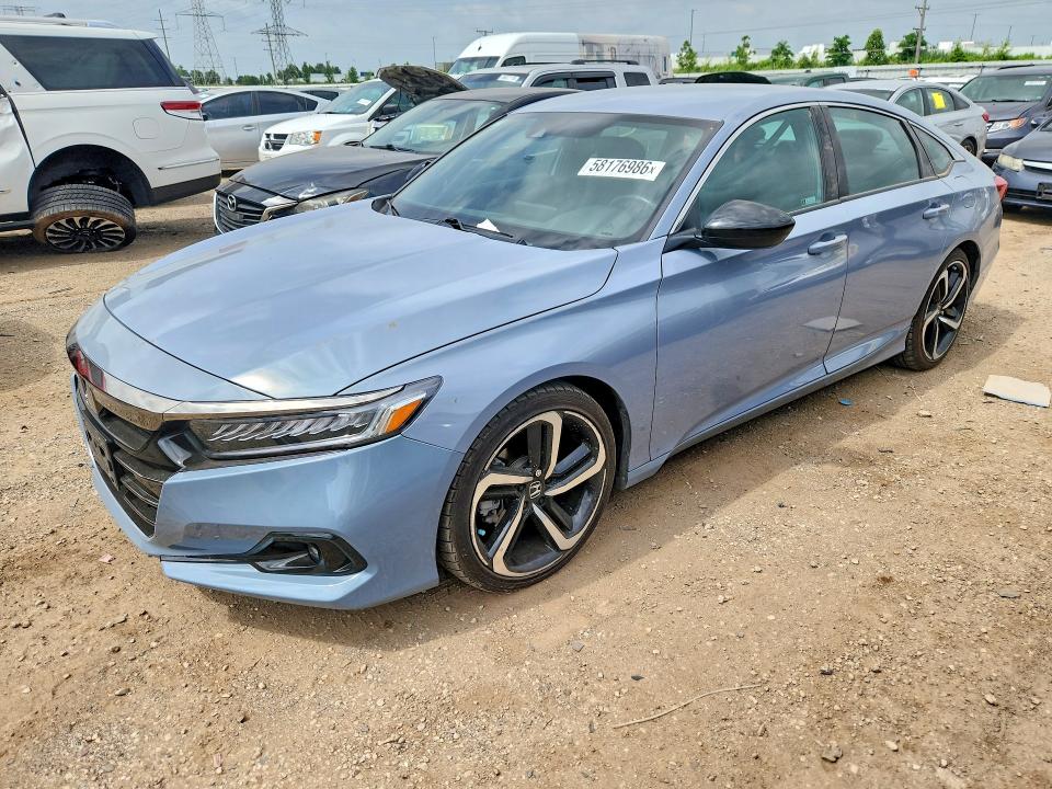 Продаж на аукціоні авто 2022 Honda Accord, vin: 1HGCV1F32NA072522, номер лоту: 58176986