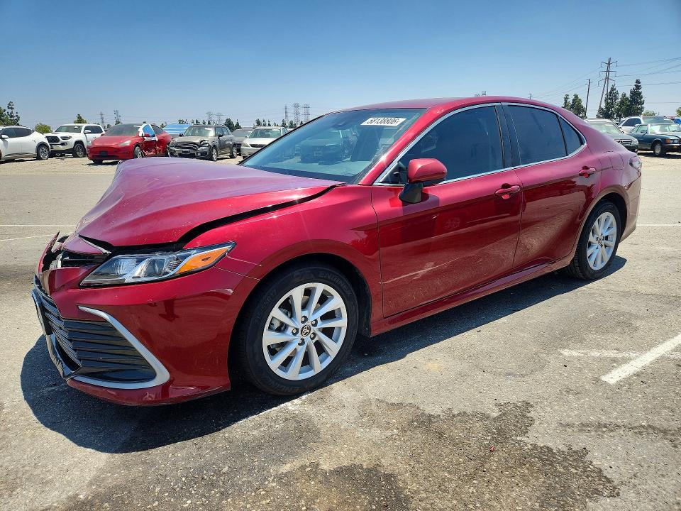 Auction sale of the 2022 Toyota Camry, vin: 4T1C11AK1NU049736, lot number: 58138806