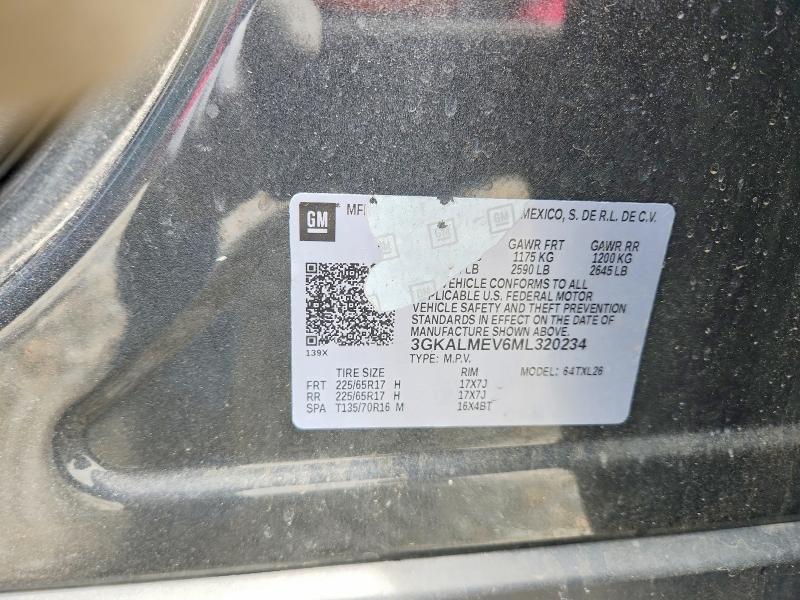 Продажа на аукционе авто 2021 Gmc Terrain, vin: 3GKALMEV6ML320234, номер лота: 56798346