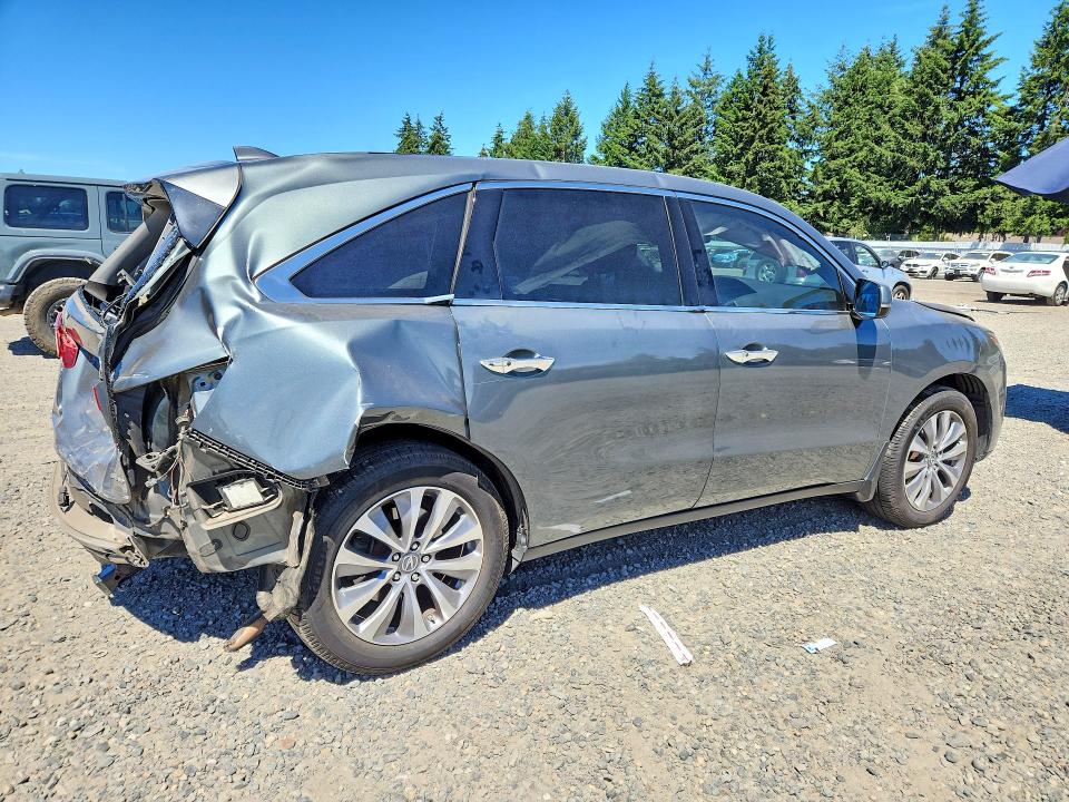 57726416 :رقم المزاد ، 5FRYD4H49FB021864 vin ، 2015 Acura Mdx مزاد بيع