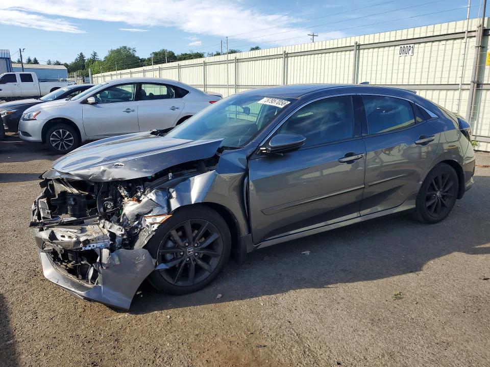 57957056 :رقم المزاد ، SHHFK7H62MU224107 vin ، 2021 Honda Civic مزاد بيع