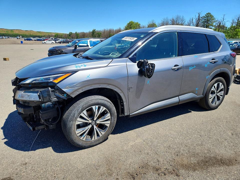 56818936 :رقم المزاد ، 5N1AT3BB2MC673433 vin ، 2021 Nissan Rogue مزاد بيع