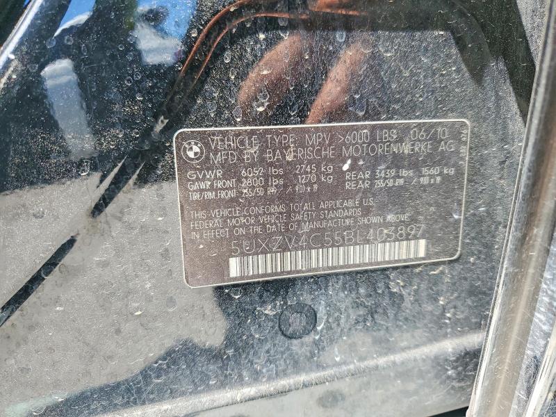 Продажа на аукционе авто 2011 Bmw X5, vin: 5UXZV4C55BL403897, номер лота: 58039496