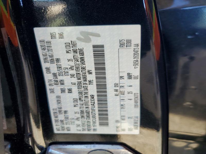 Aukcja sprzedaży 2015 Ford Escape, vin: 1FMCU0G7XFUA23349, numer aukcji: 56742046
