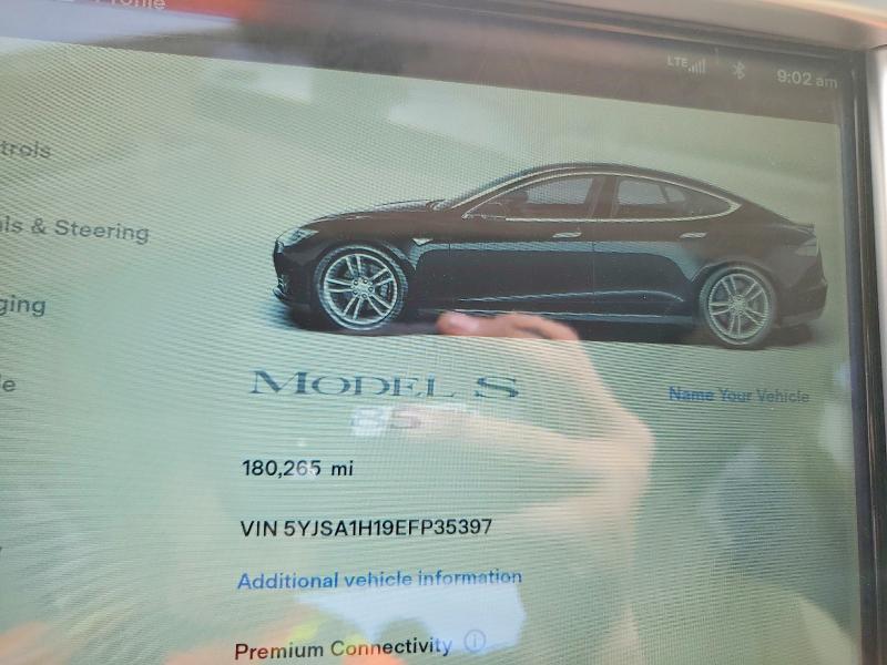 58150996 :رقم المزاد ، 5YJSA1H19EFP35397 vin ، 2014 Tesla Model S مزاد بيع