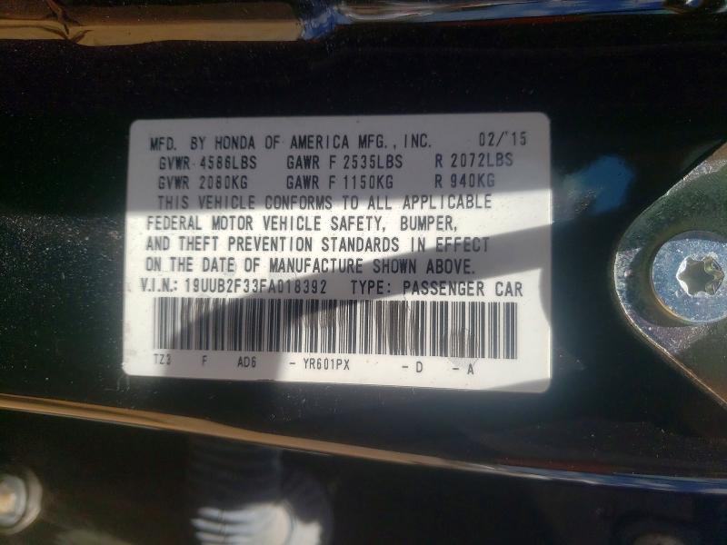 Aukcja sprzedaży 2015 Acura Tlx, vin: 19UUB2F33FA018392, numer aukcji: 55772716