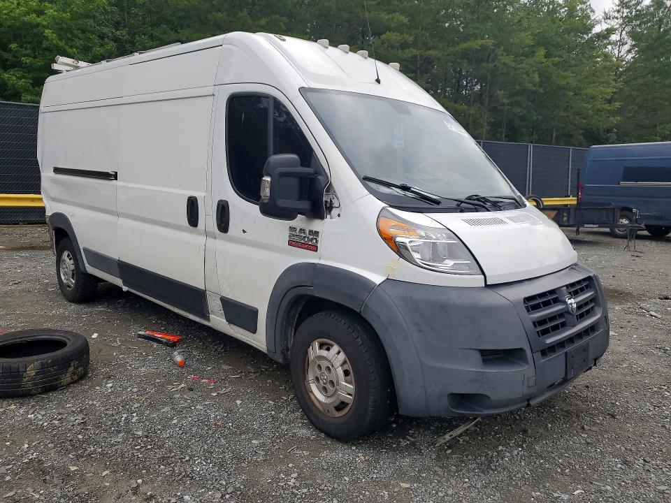 57176326 :رقم المزاد ، 3C6TRVDG9EE105892 vin ، 2014 Ram Promaster 2500 مزاد بيع