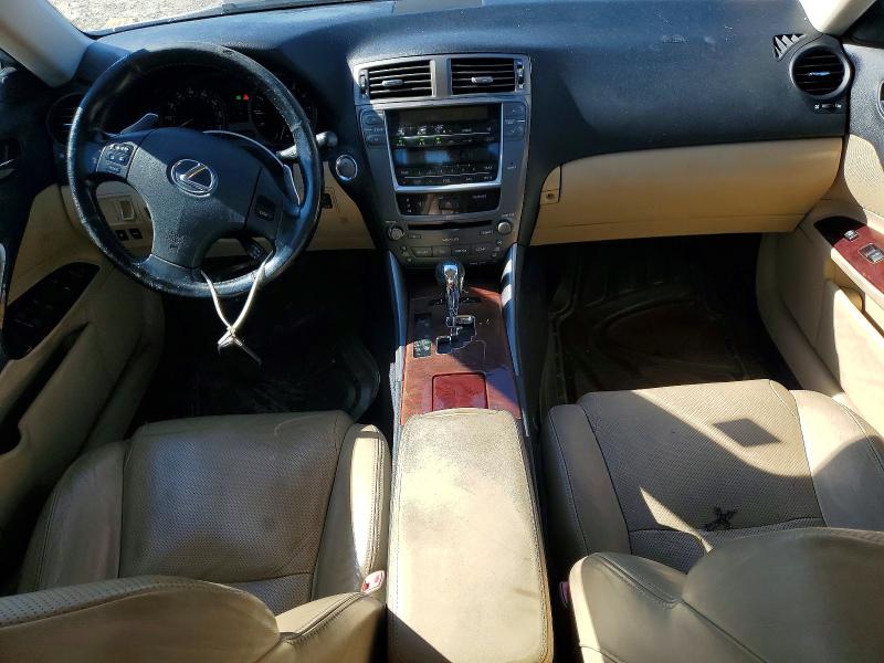 58252476 :رقم المزاد ، JTHCK262685021895 vin ، 2008 Lexus Is مزاد بيع