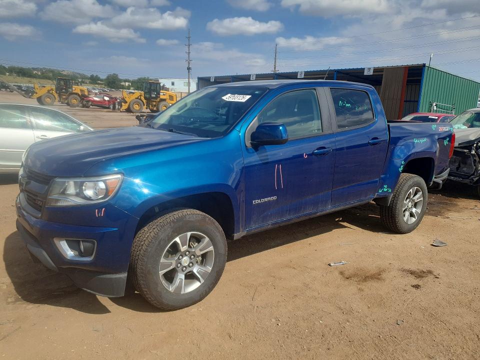 2019 Chevrolet Colorado მანქანა იყიდება აუქციონზე, vin: 1GCGTDEN5K1138793, აუქციონის ნომერი: 59103126