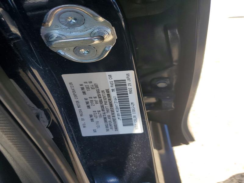 Продаж на аукціоні авто 2017 Mazda 3, vin: JM1BN1M38H1131641, номер лоту: 55600336