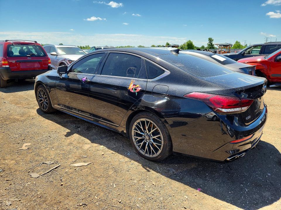 57501086 :رقم المزاد ، KMHGN4JB4JU248295 vin ، 2018 Genesis G80 مزاد بيع