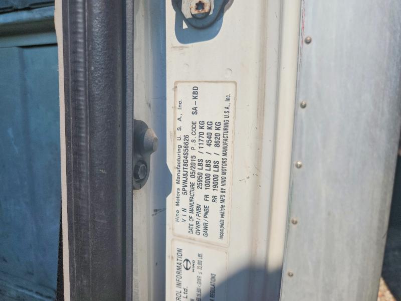 Aukcja sprzedaży 2016 Hino 258/268, vin: 5PVNJ8JT8G4S56626, numer aukcji: 59550936