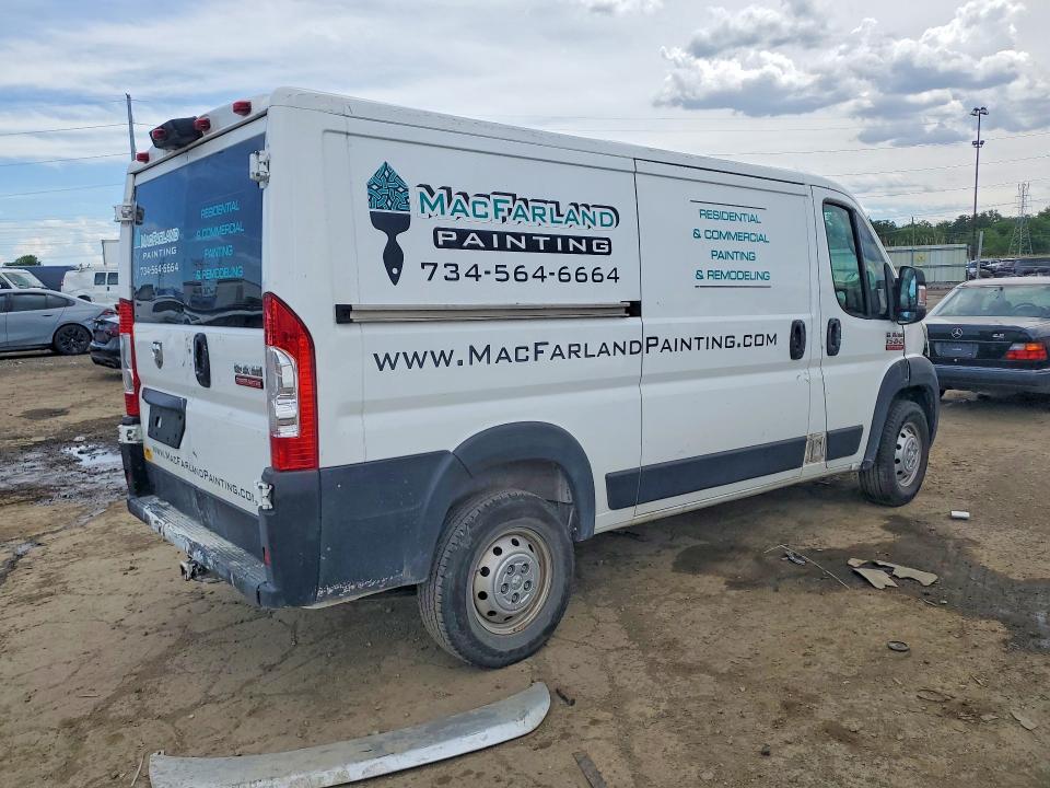 Продаж на аукціоні авто 2021 Ram Pro Master 1500, vin: 3C6LRVAG2ME560117, номер лоту: 57569846