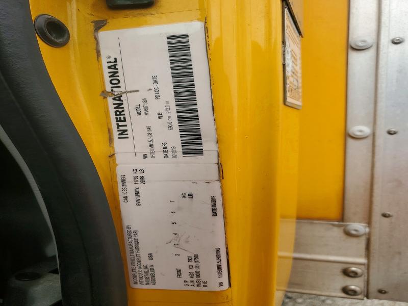 Продажа на аукционе авто 2020 International Mv607, vin: 1HTEUMML5LH081849, номер лота: 58396096