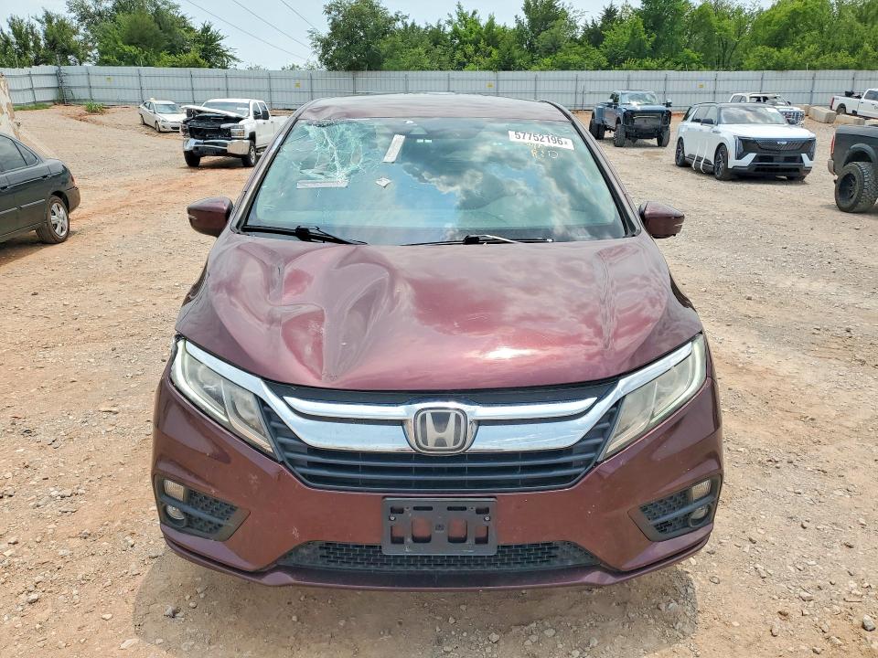 2018 Honda Odyssey მანქანა იყიდება აუქციონზე, vin: 5FNRL6H58JB097274, აუქციონის ნომერი: 57752196