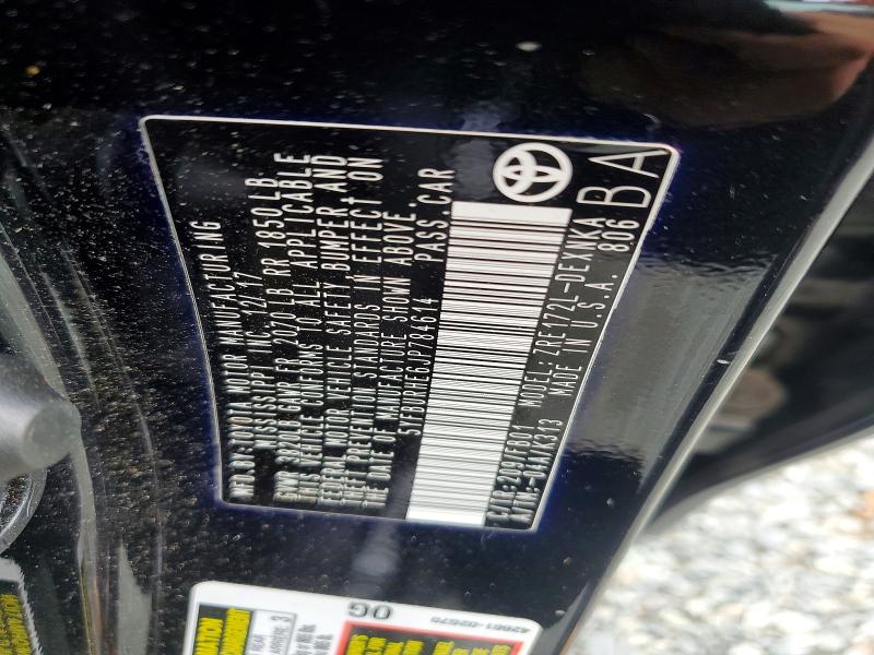 Auction sale of the 2018 Toyota Corolla, vin: 5YFBURHE6JP784614, lot number: 56463196