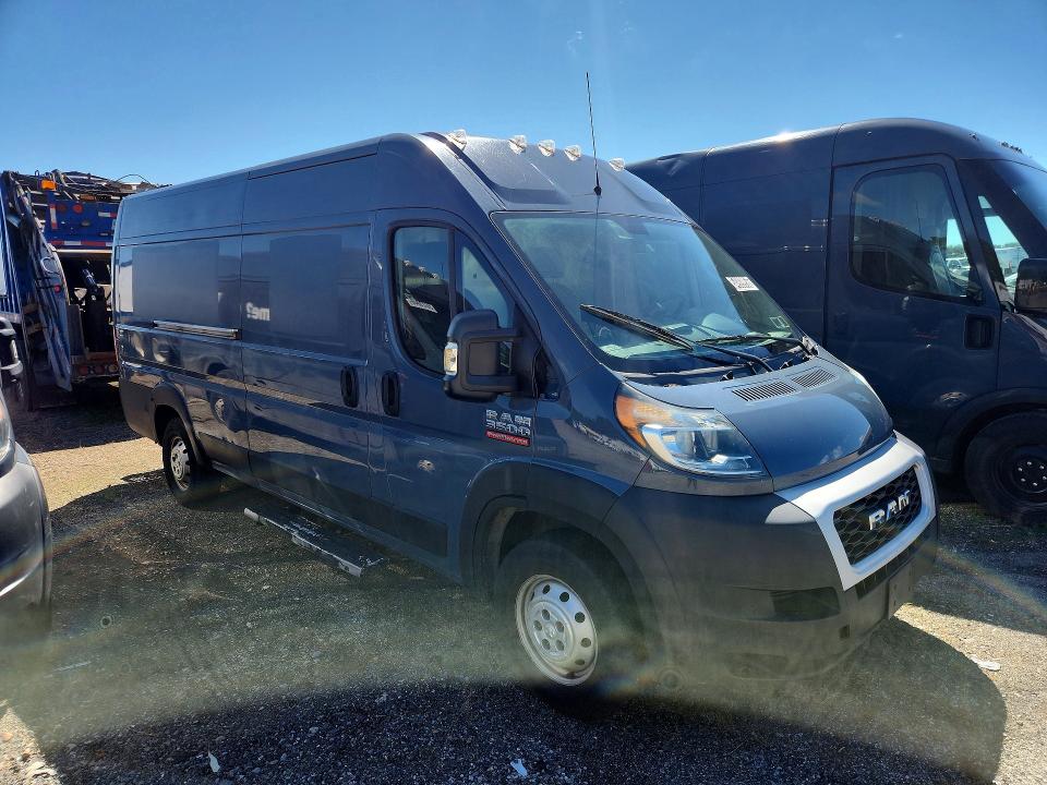 Продаж на аукціоні авто 2020 Ram Promaster 3500, vin: 3C6URVJG7LE128707, номер лоту: 54969956