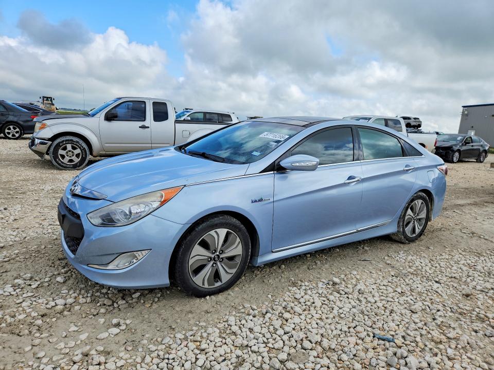 Auction sale of the 2015 Hyundai Sonata Hybrid, vin: KMHEC4A48FA123307, lot number: 57716266