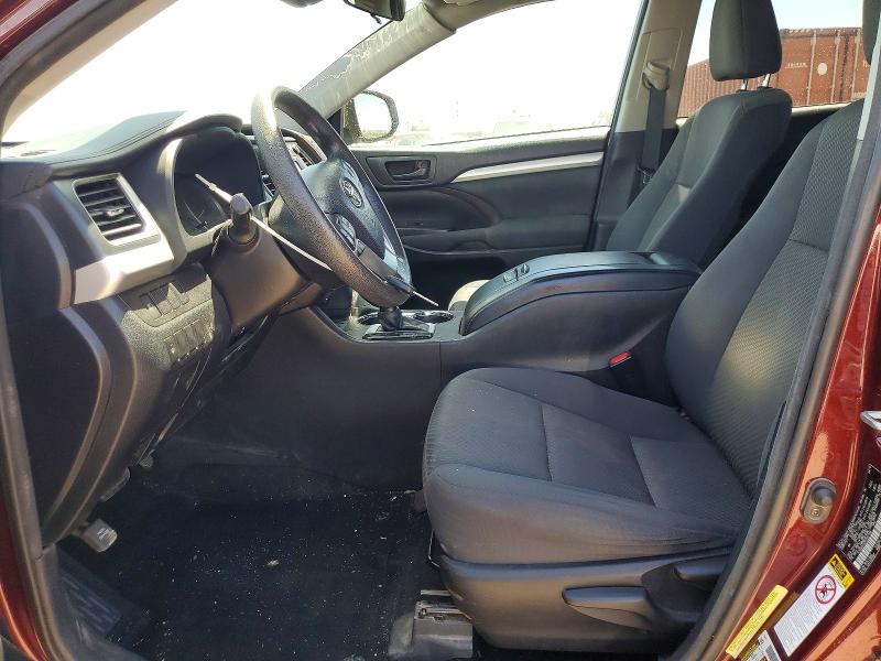 55445966 :رقم المزاد ، 5TDBZRFH7HS467148 vin ، 2017 Toyota Highlander مزاد بيع