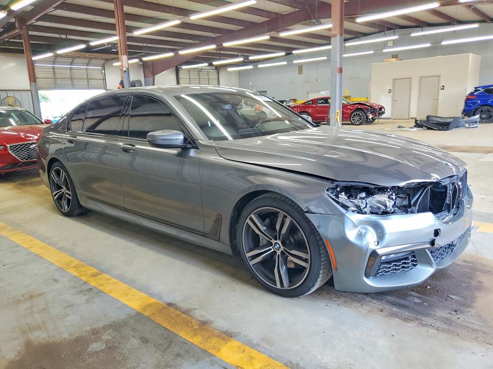 58596766 :رقم المزاد ، WBA7E2C52KB216990 vin ، 2019 Bmw 740 مزاد بيع