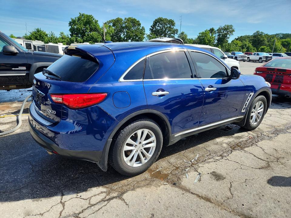 2015 Infiniti Qx70 მანქანა იყიდება აუქციონზე, vin: JN8CS1MW8FM482671, აუქციონის ნომერი: 58044966