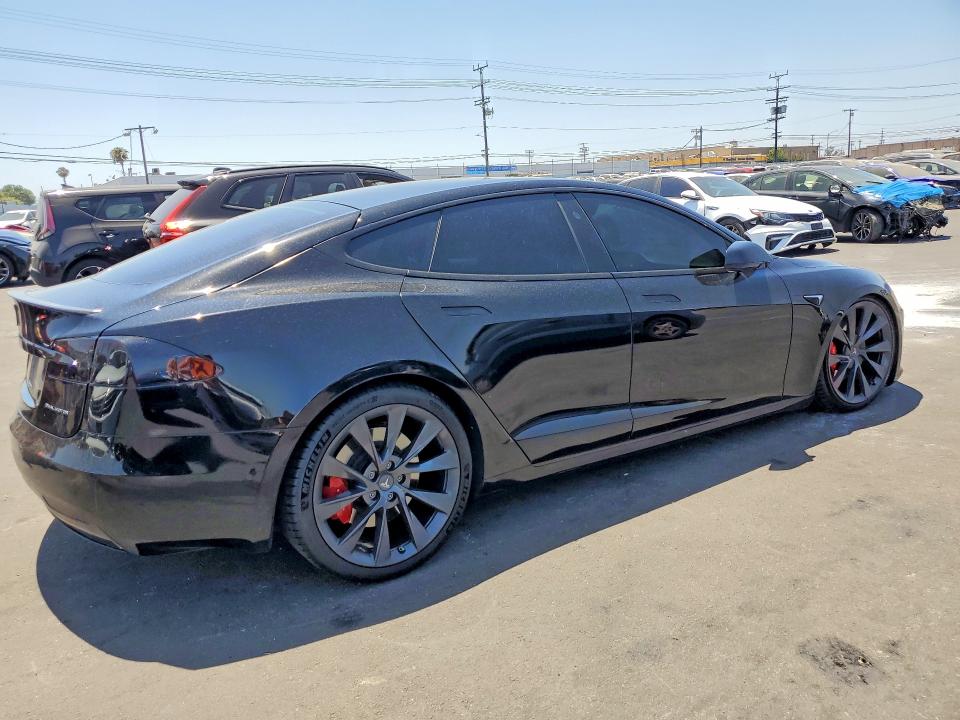 2021 Tesla Model S მანქანა იყიდება აუქციონზე, vin: 5YJSA1E43MF423380, აუქციონის ნომერი: 55716416