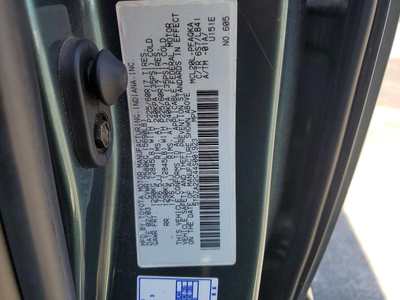 Продаж на аукціоні авто 2004 Toyota Sienna, vin: 5TDZA22C44S001923, номер лоту: 56525626