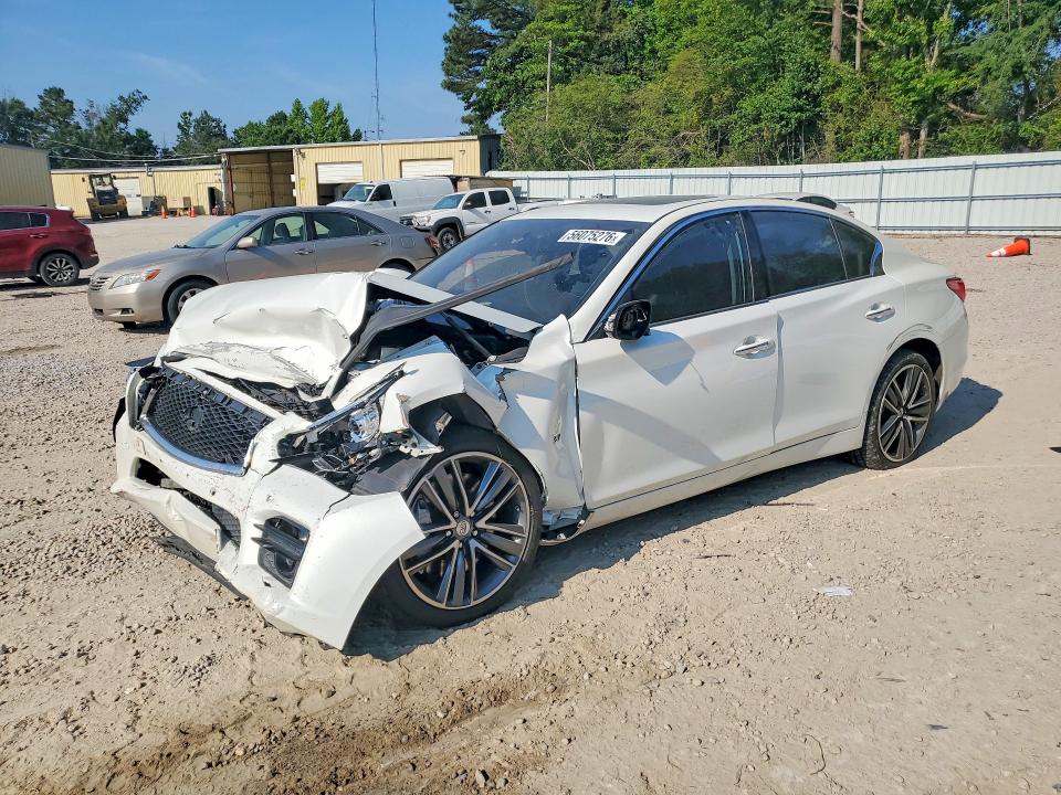 56075276 :رقم المزاد ، JN1BV7AR7EM701881 vin ، 2014 Infiniti Q50 مزاد بيع